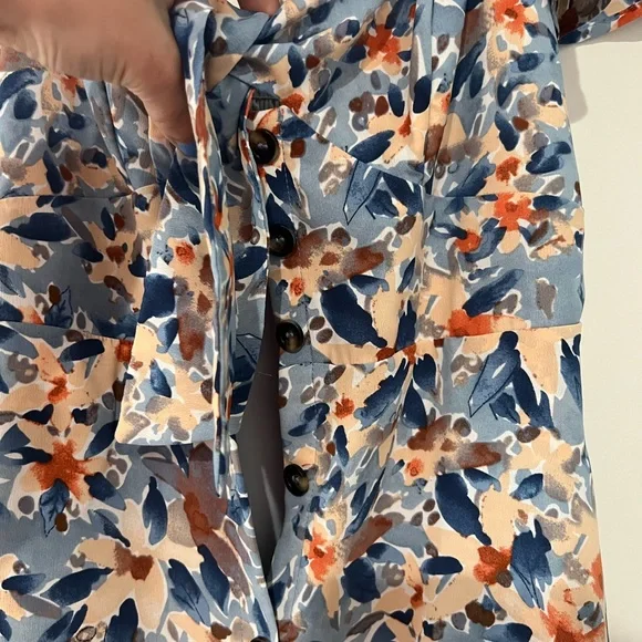 Tie front Summer dress - Picture 3 of 8